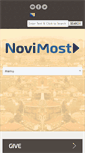 Mobile Screenshot of novimost.org